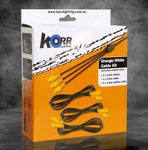 Hardkorr Extension Cable Kit (Black DC Plugs)