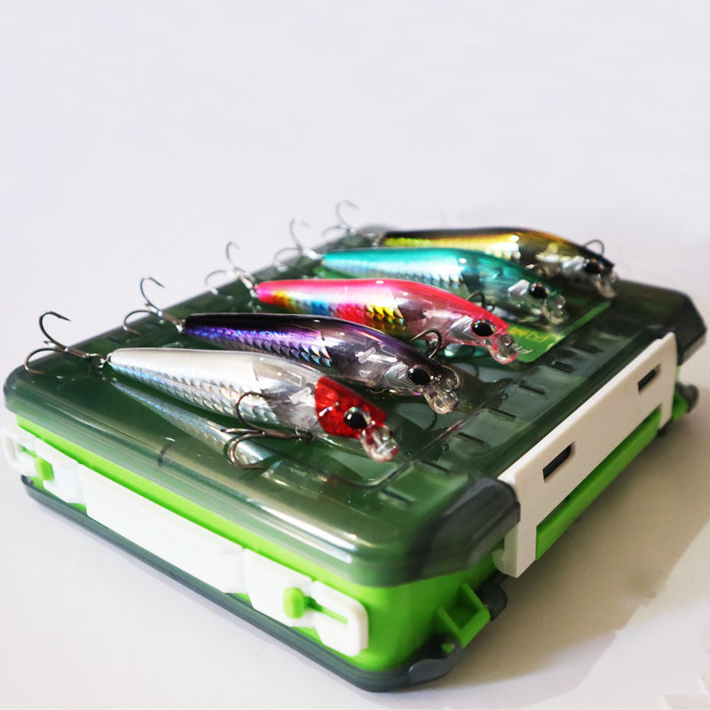 FISHING HARD MINNOW LURE SET 14.5G (INCLUDES 5 FLOATING MINNOW LURES)
